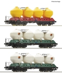 Roco 6600180 - H0 - 3-tlg. Set Silowagen, ČD, Ep. VI